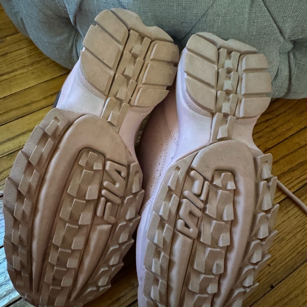 Fila Blush Pink Athletic Shoes View 4